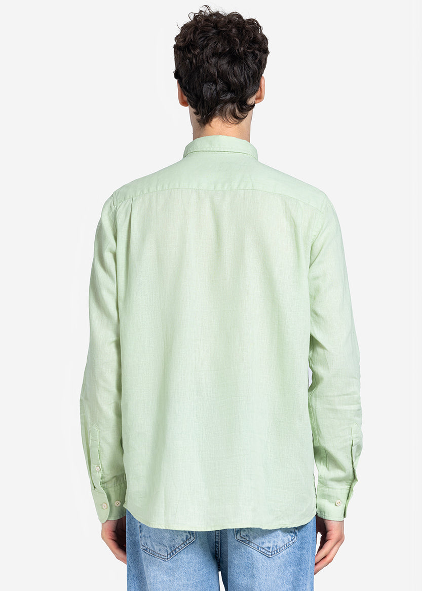 long sleeve shirt - Men - Plain