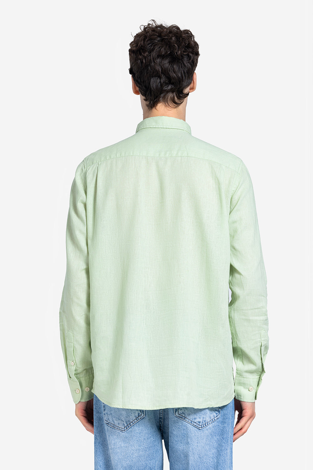 long sleeve shirt - Men - Plain