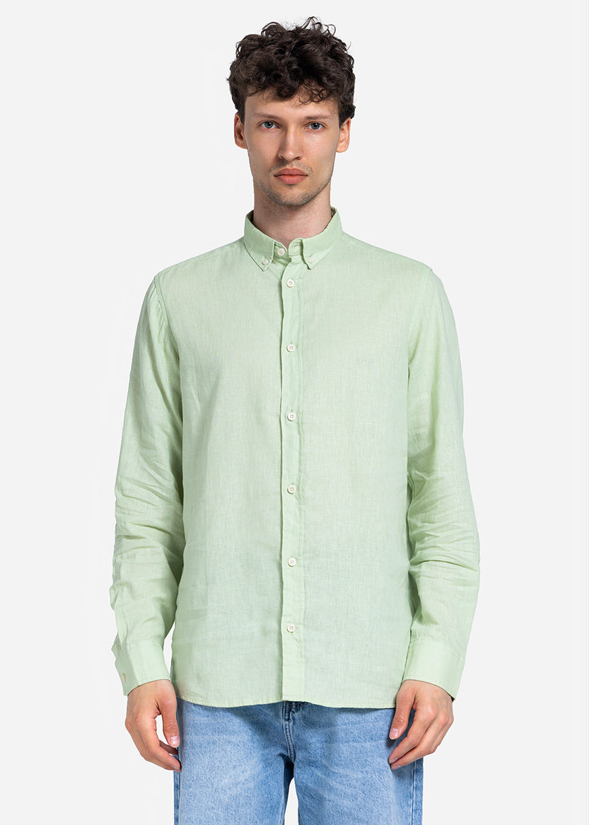 long sleeve shirt - Men - Plain