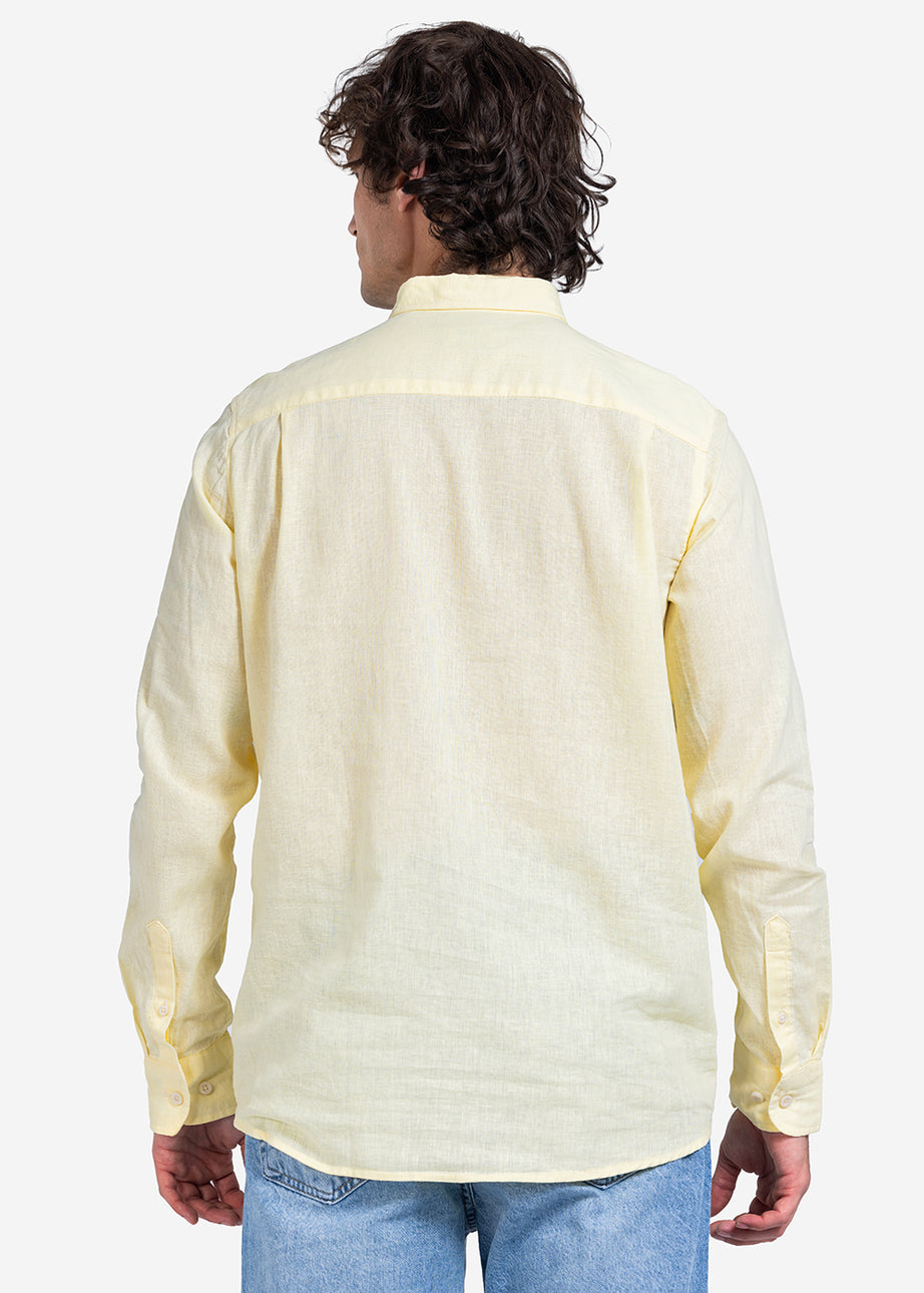 Long Sleeve Shirt - Men - Plain