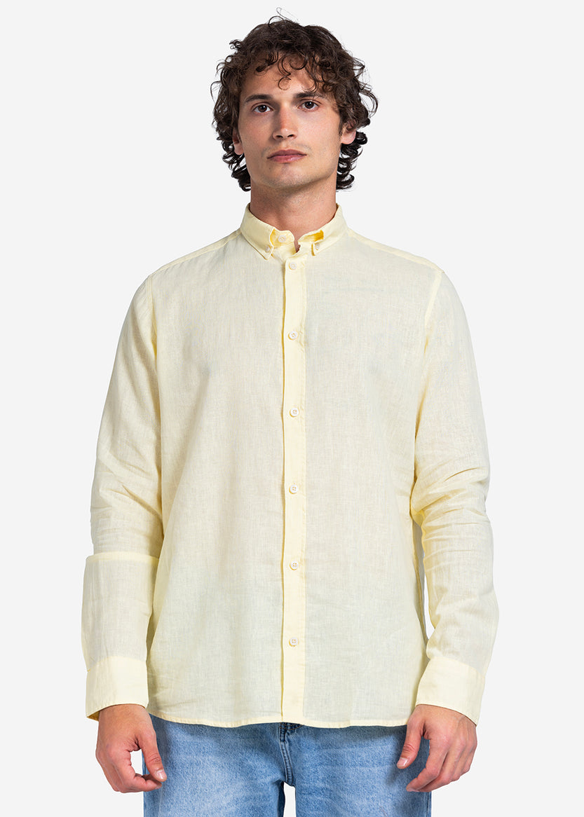long sleeve shirt - Men - Plain