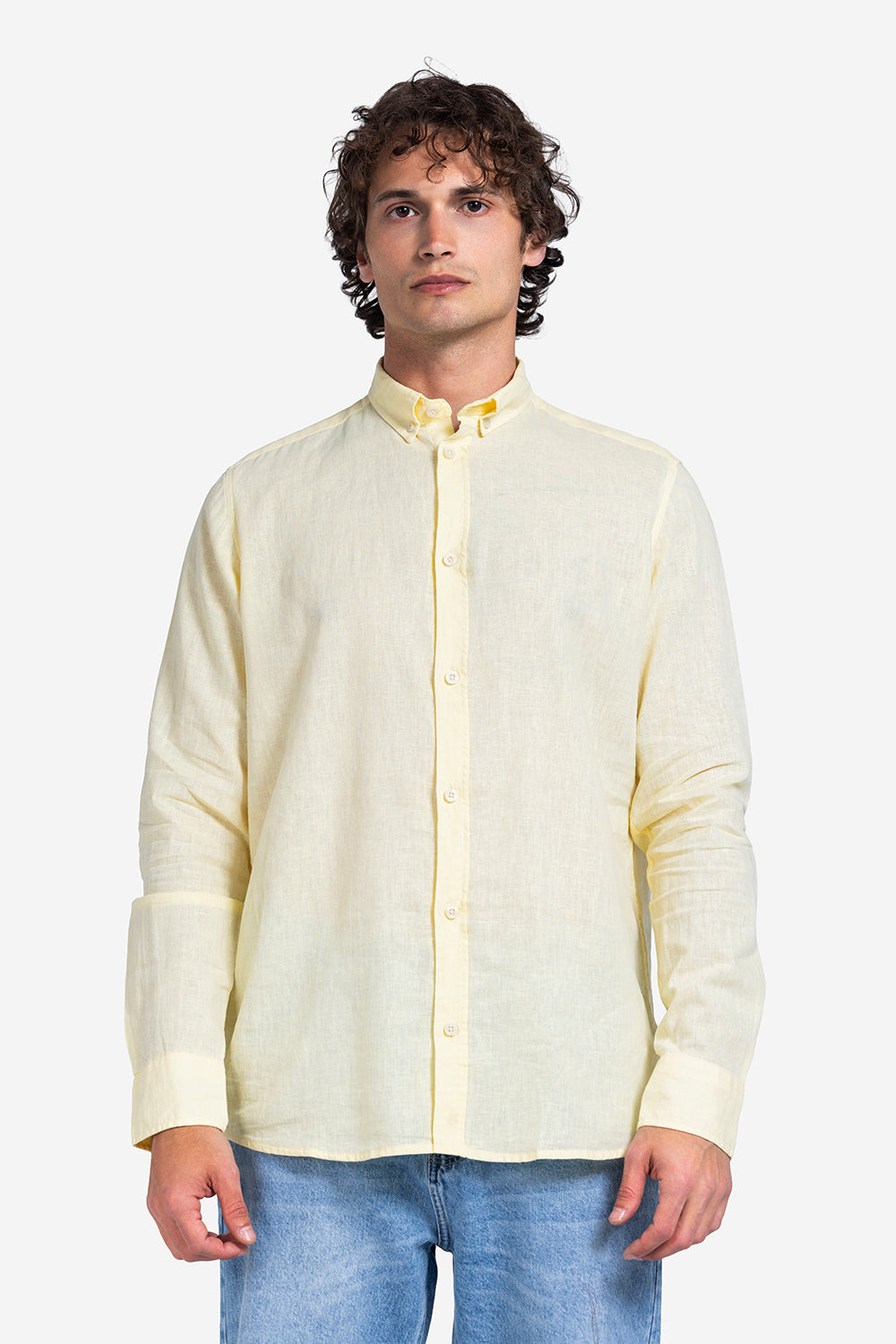 long sleeve shirt - Men - Plain