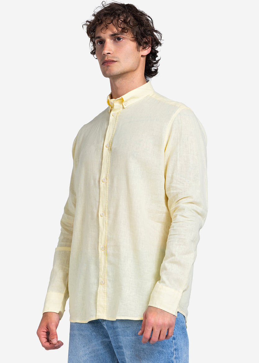 long sleeve shirt - Men - Plain