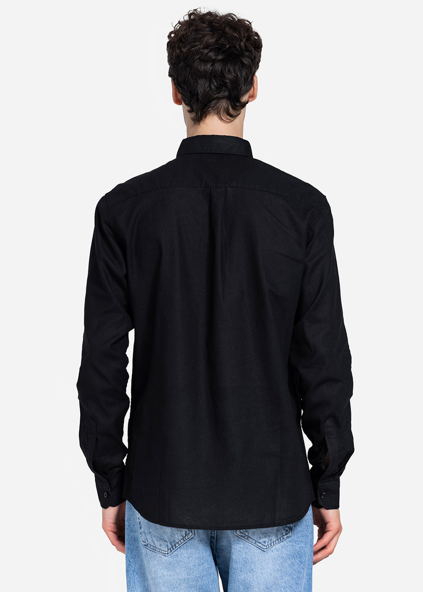 long sleeve shirt - Men - Plain