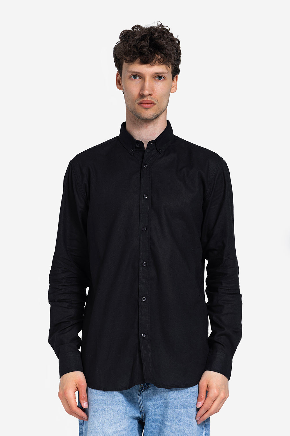 long sleeve shirt - Men - Plain