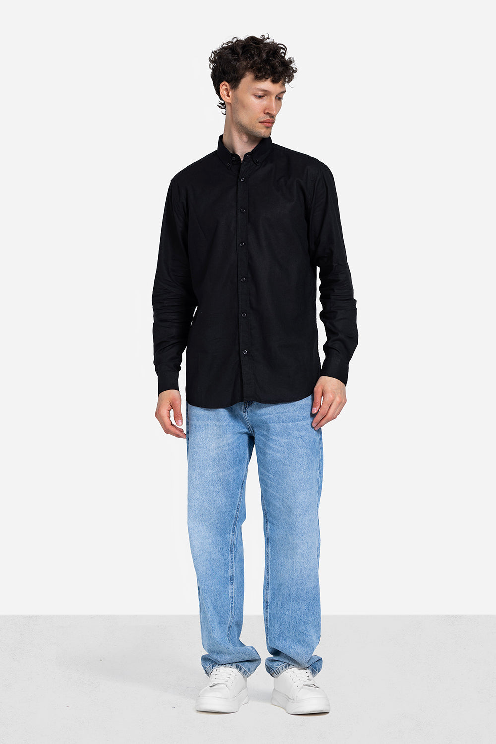 long sleeve shirt - Men - Plain
