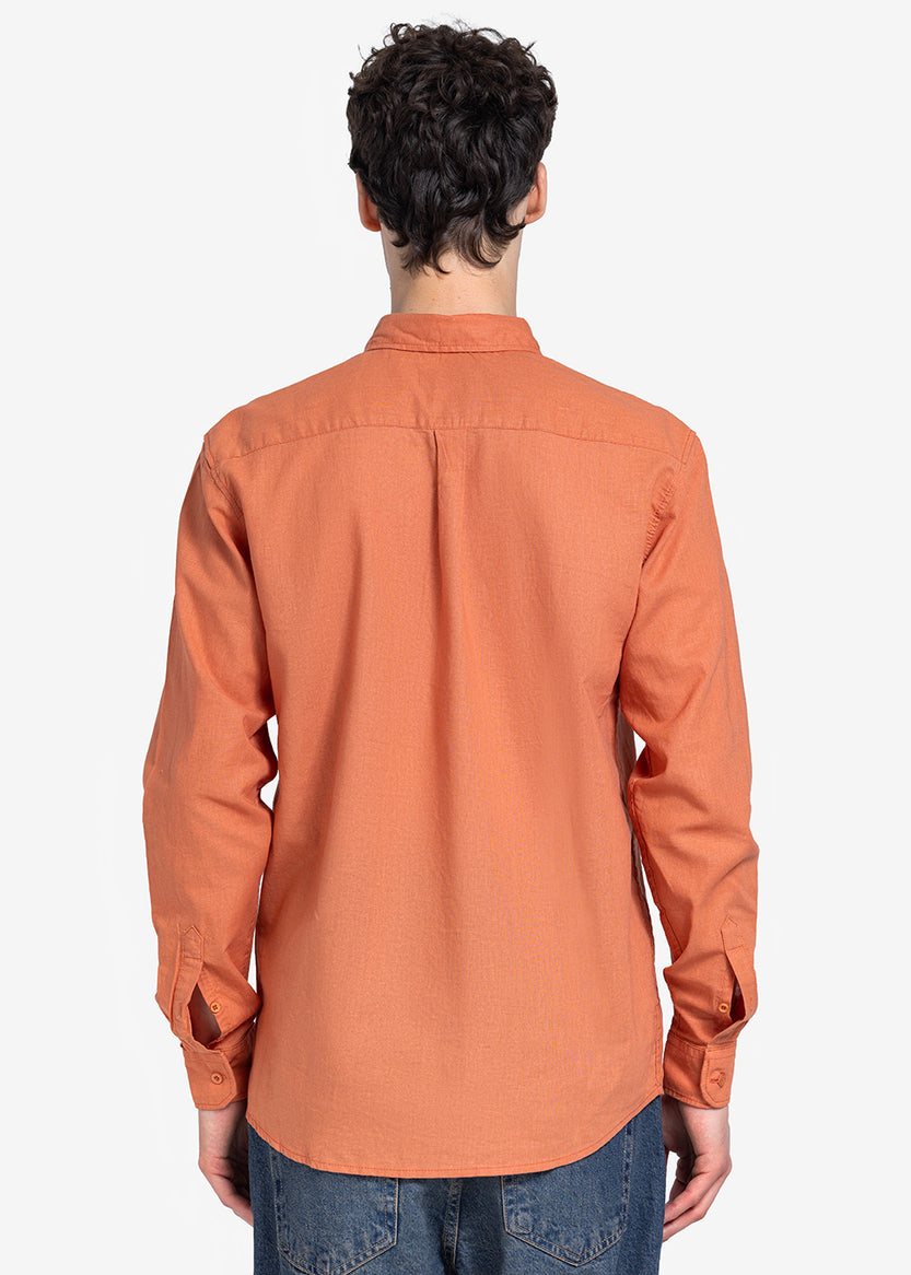 long sleeve shirt - Men - Plain