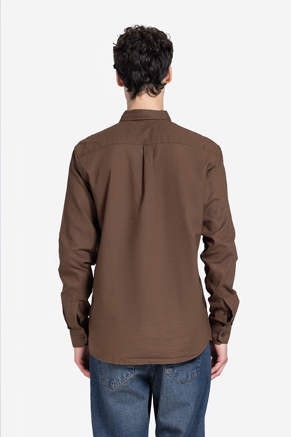 long sleeve shirt - Men - Plain