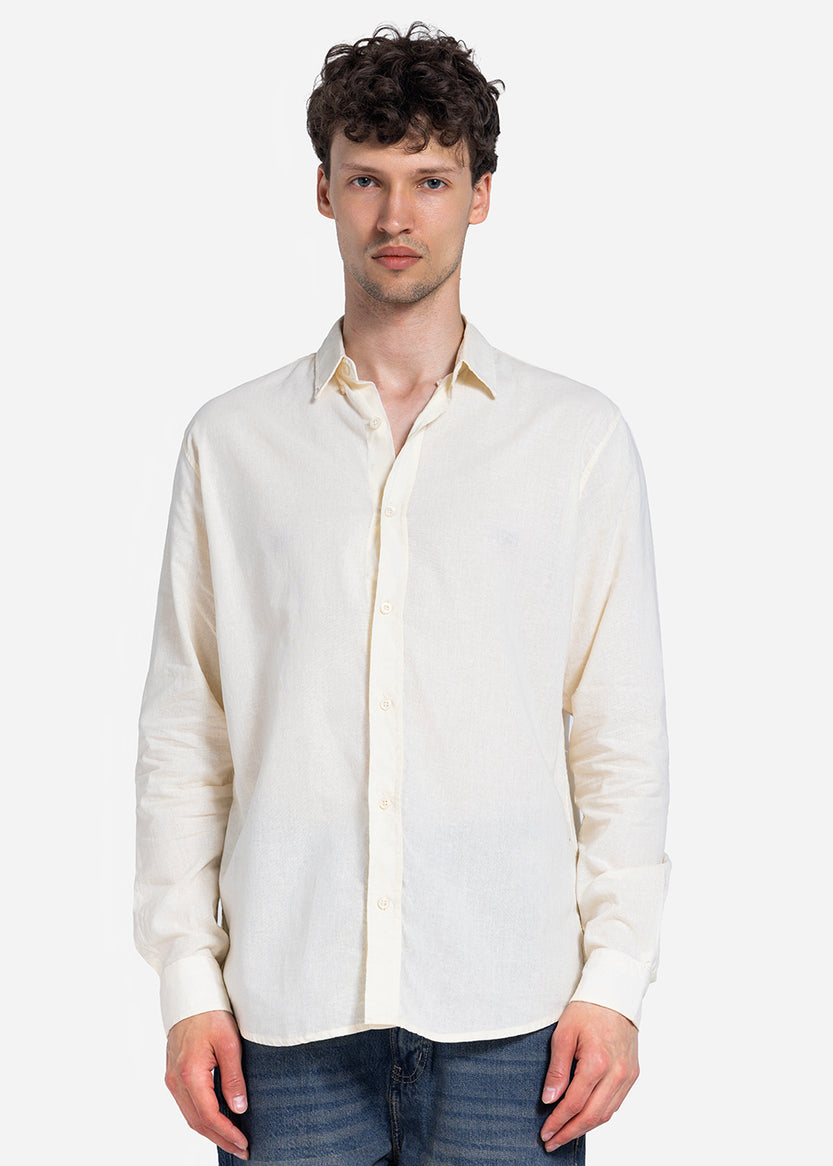 long sleeve shirt - Men - Plain