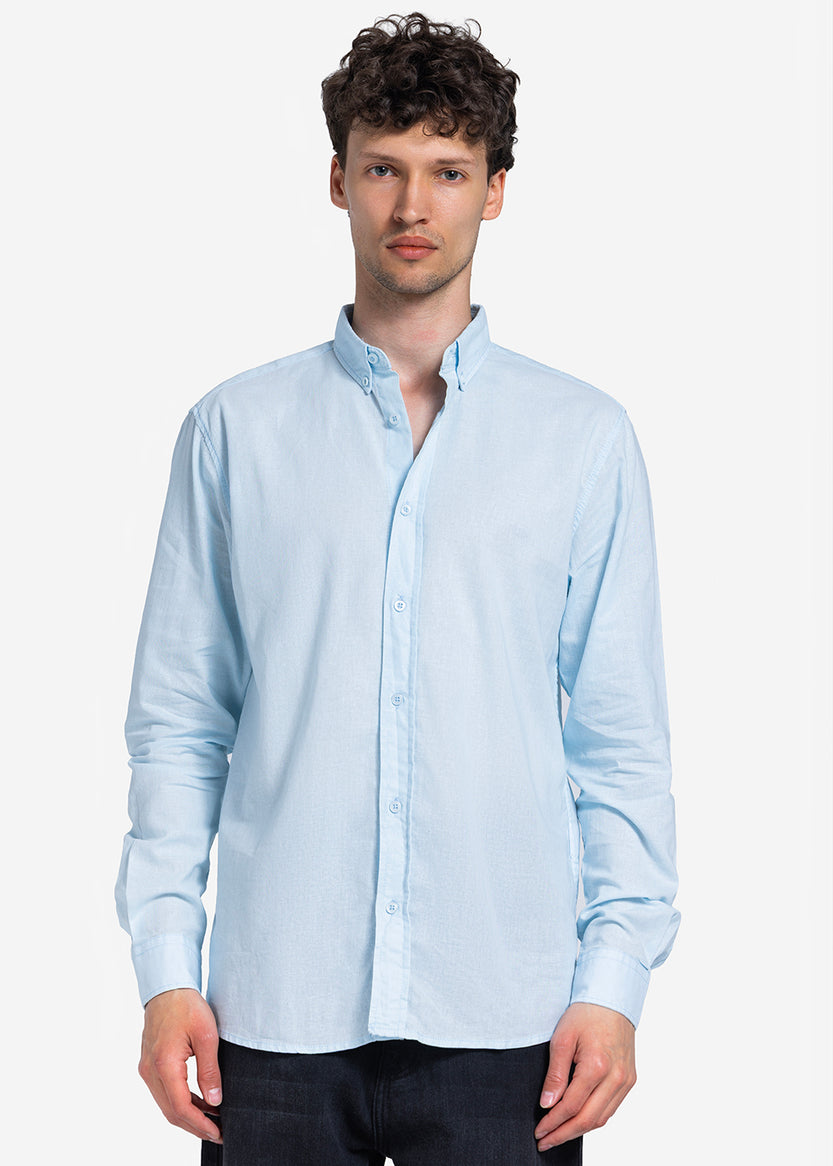 long sleeve shirt - Men - Plain