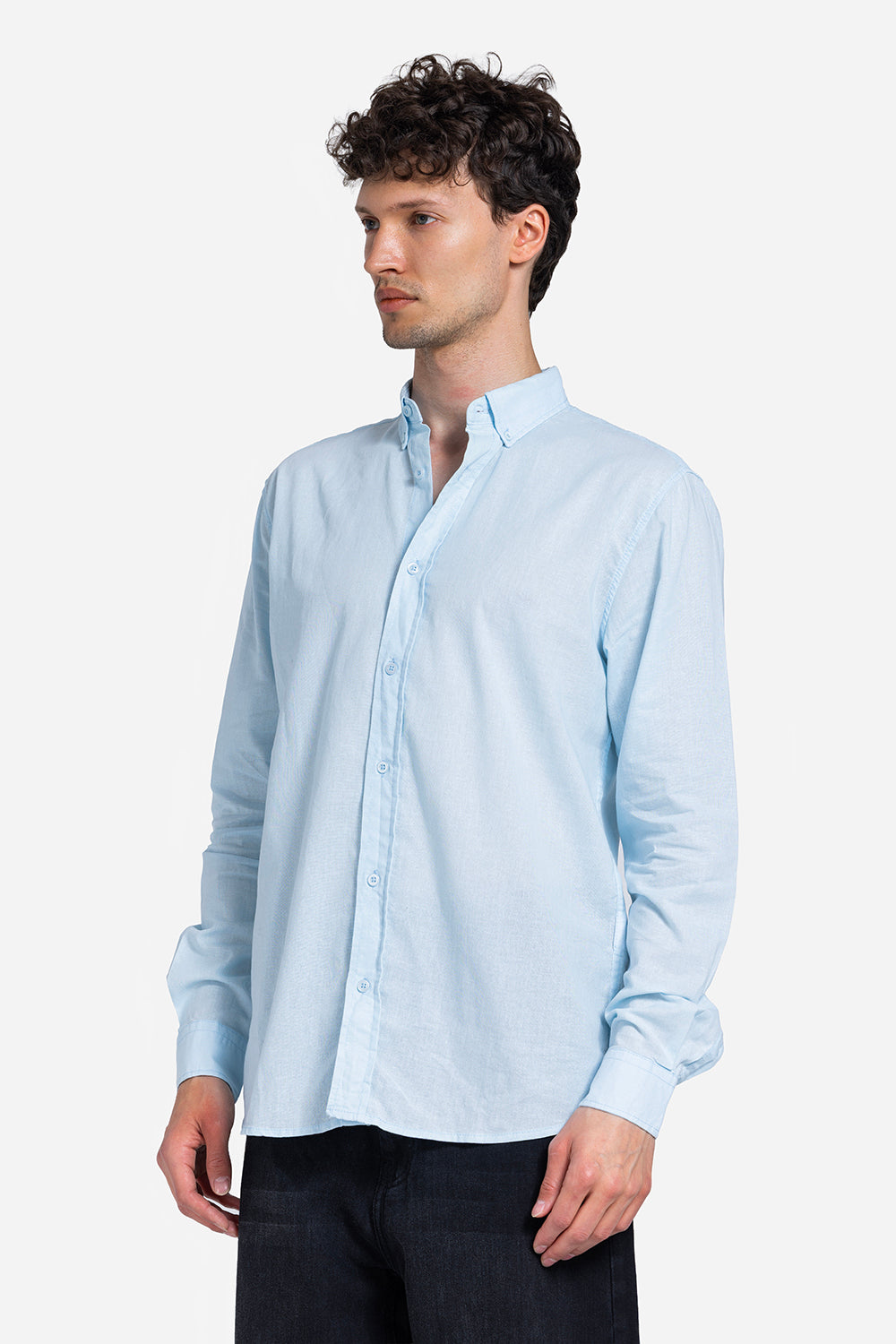 long sleeve shirt - Men - Plain