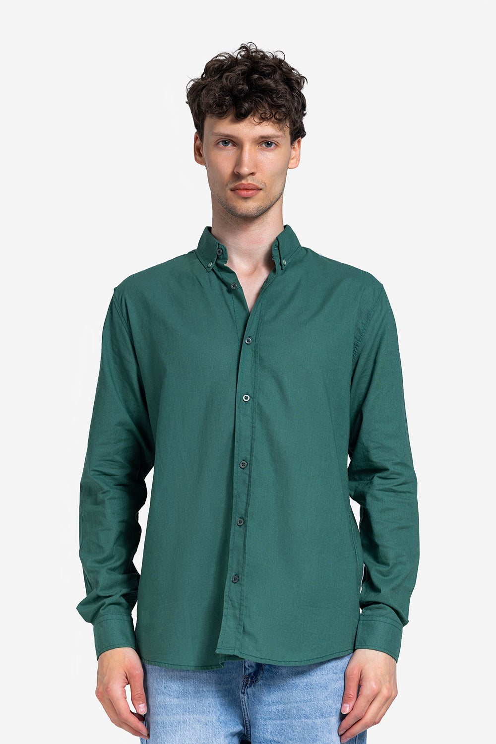 long sleeve shirt - Men - Plain