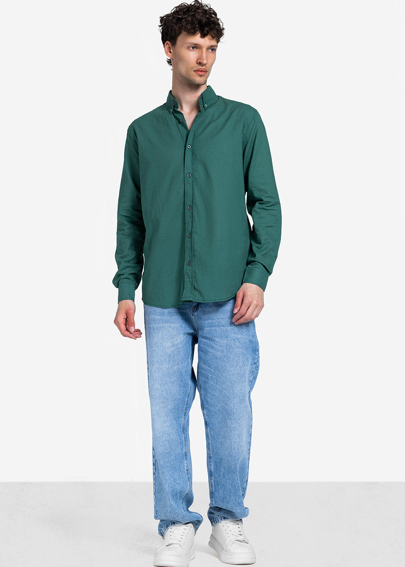 long sleeve shirt - Men - Plain