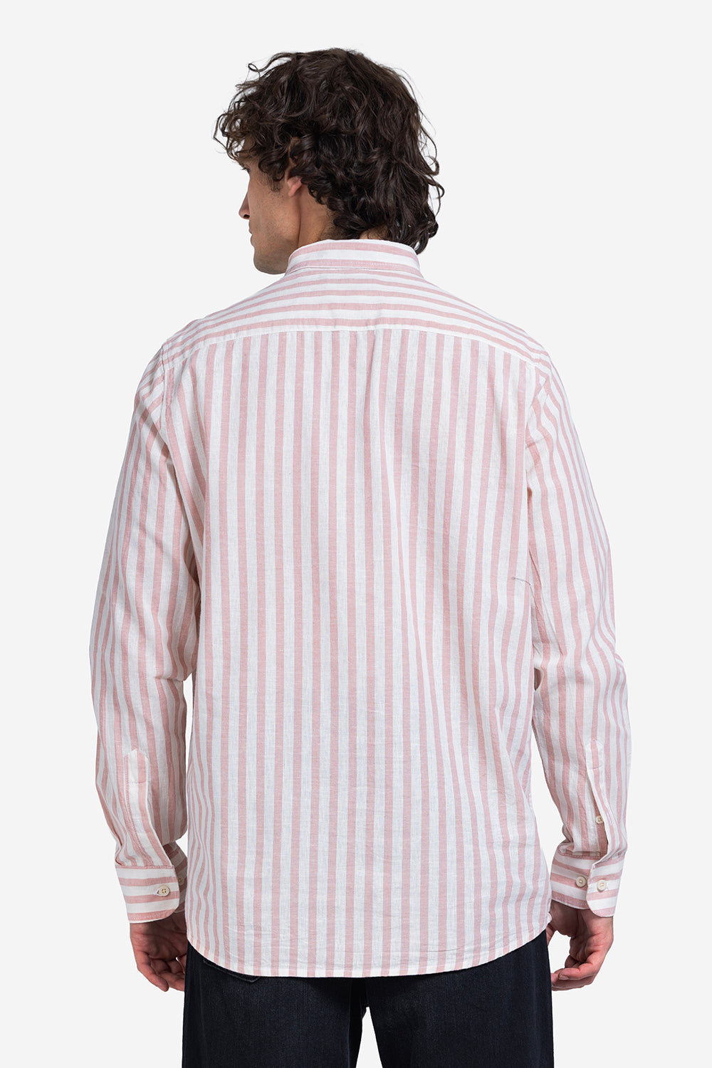 Long Sleeve Shirt - Men - Striped