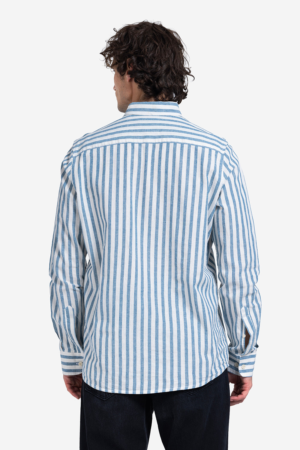 Long Sleeve Shirt - Men - Striped