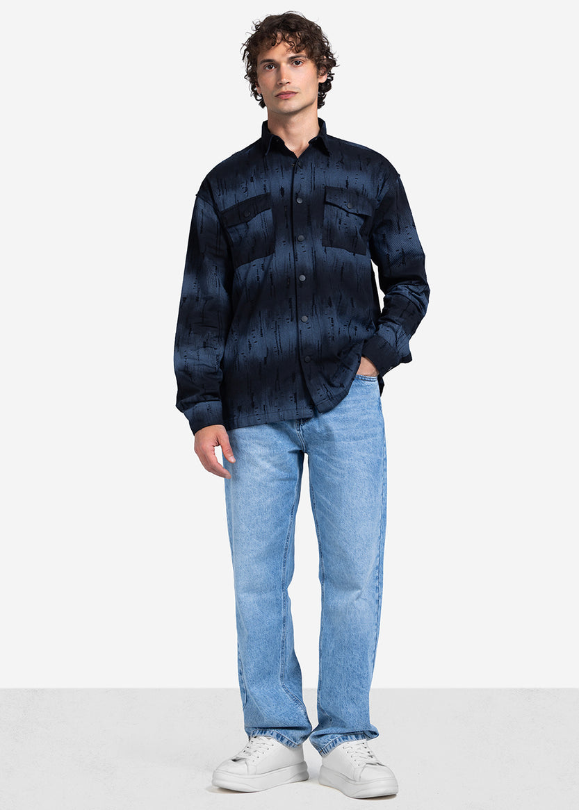 Long Sleeve Shirt - Men - Gradient