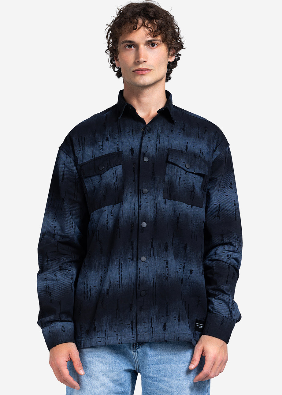 Long Sleeve Shirt - Men - Gradient