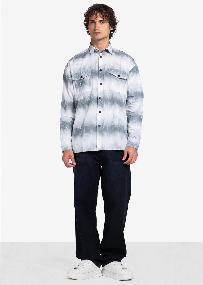Long Sleeve Shirt - Men - Gradient