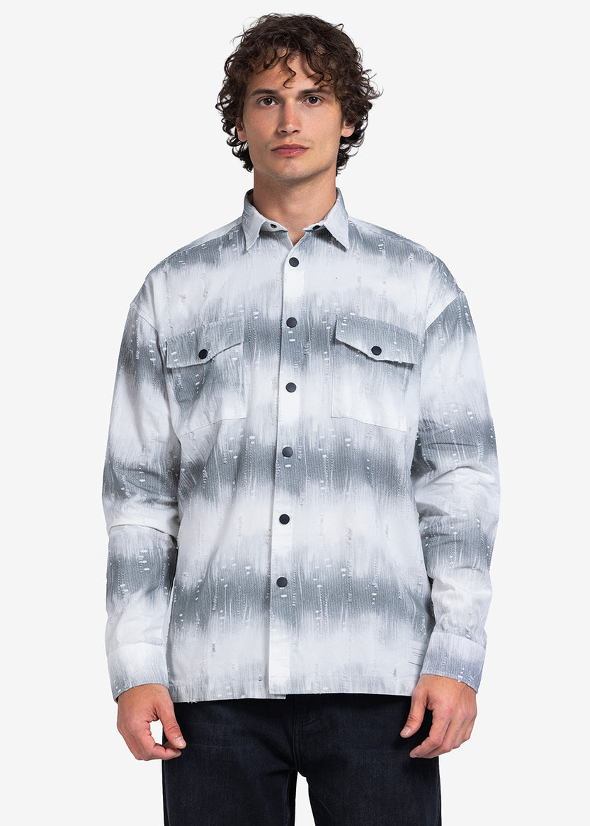 Long Sleeve Shirt - Men - Gradient