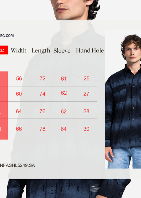 Long Sleeve Shirt - Men - Gradient