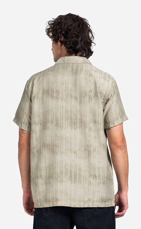 Men's Textured Half-Sleeve Shirt – view 3