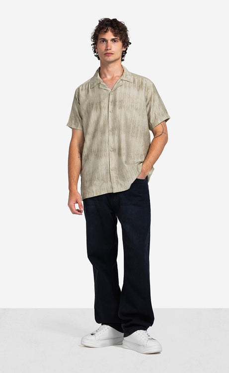 Men's Textured Half-Sleeve Shirt – view 4