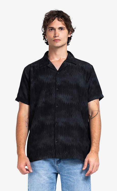 Men's Textured Half-Sleeve Shirt – view 5