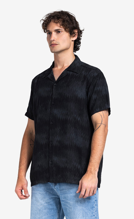 Men's Textured Half-Sleeve Shirt – view 6