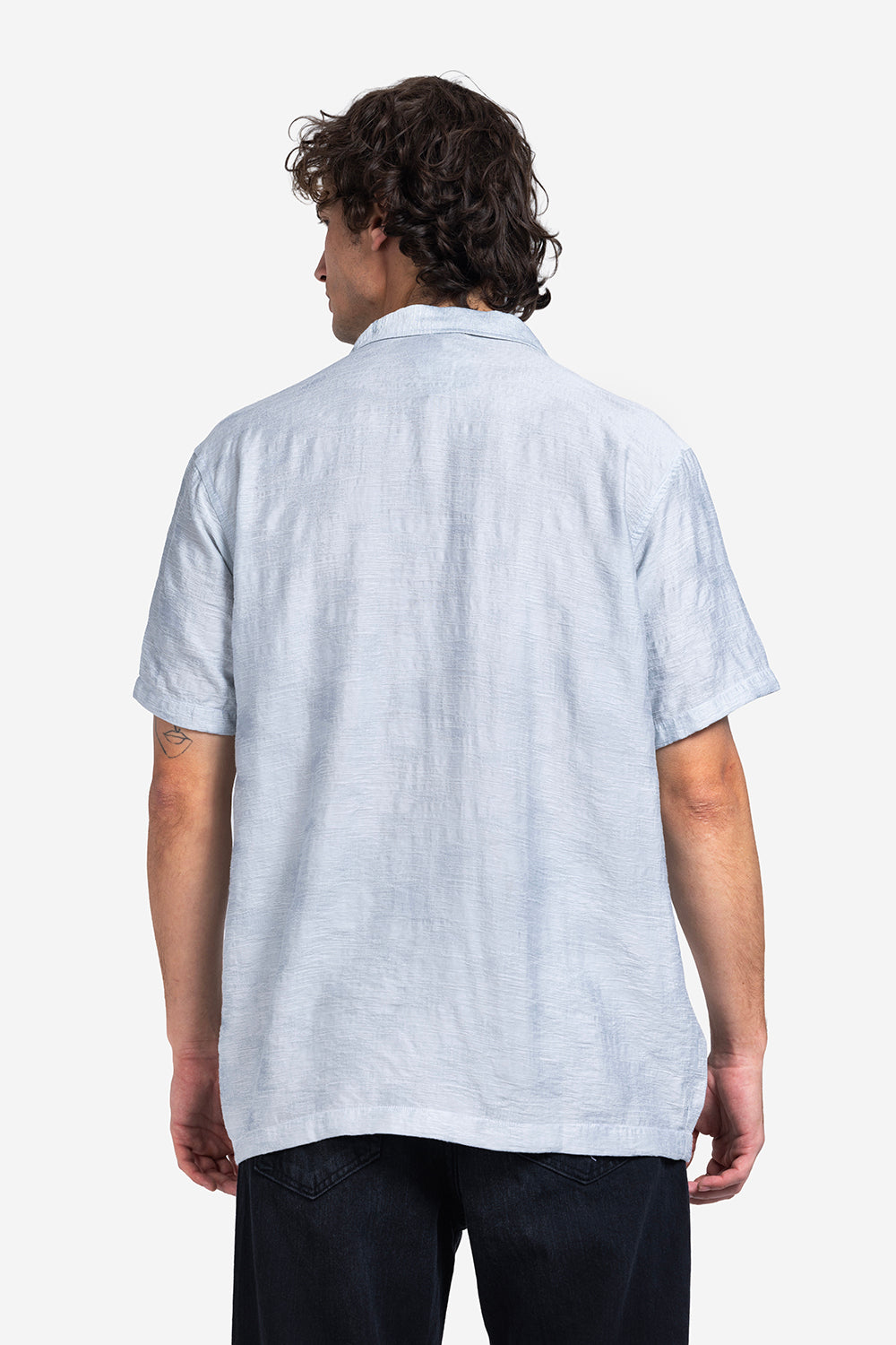 Half sleeve shirt - Men - Plain