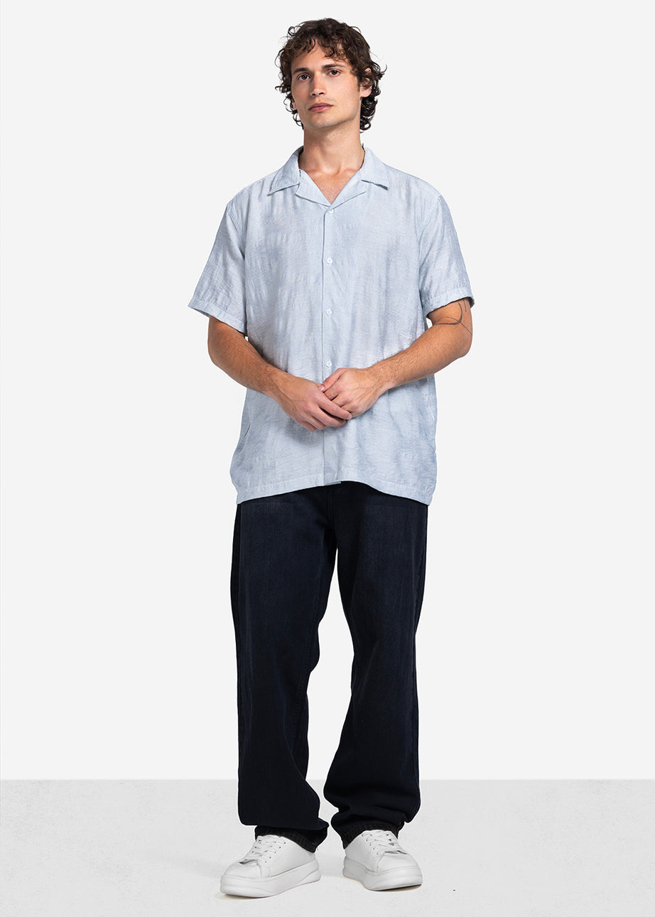 Half sleeve shirt - Men - Plain