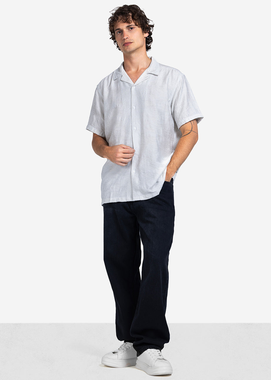Half sleeve shirt - Men - Plain
