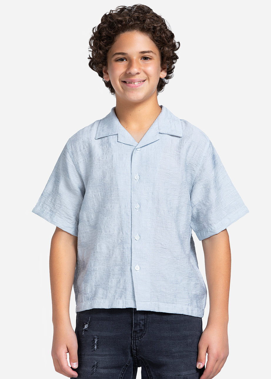 Half sleeve shirt - Boys - Plain