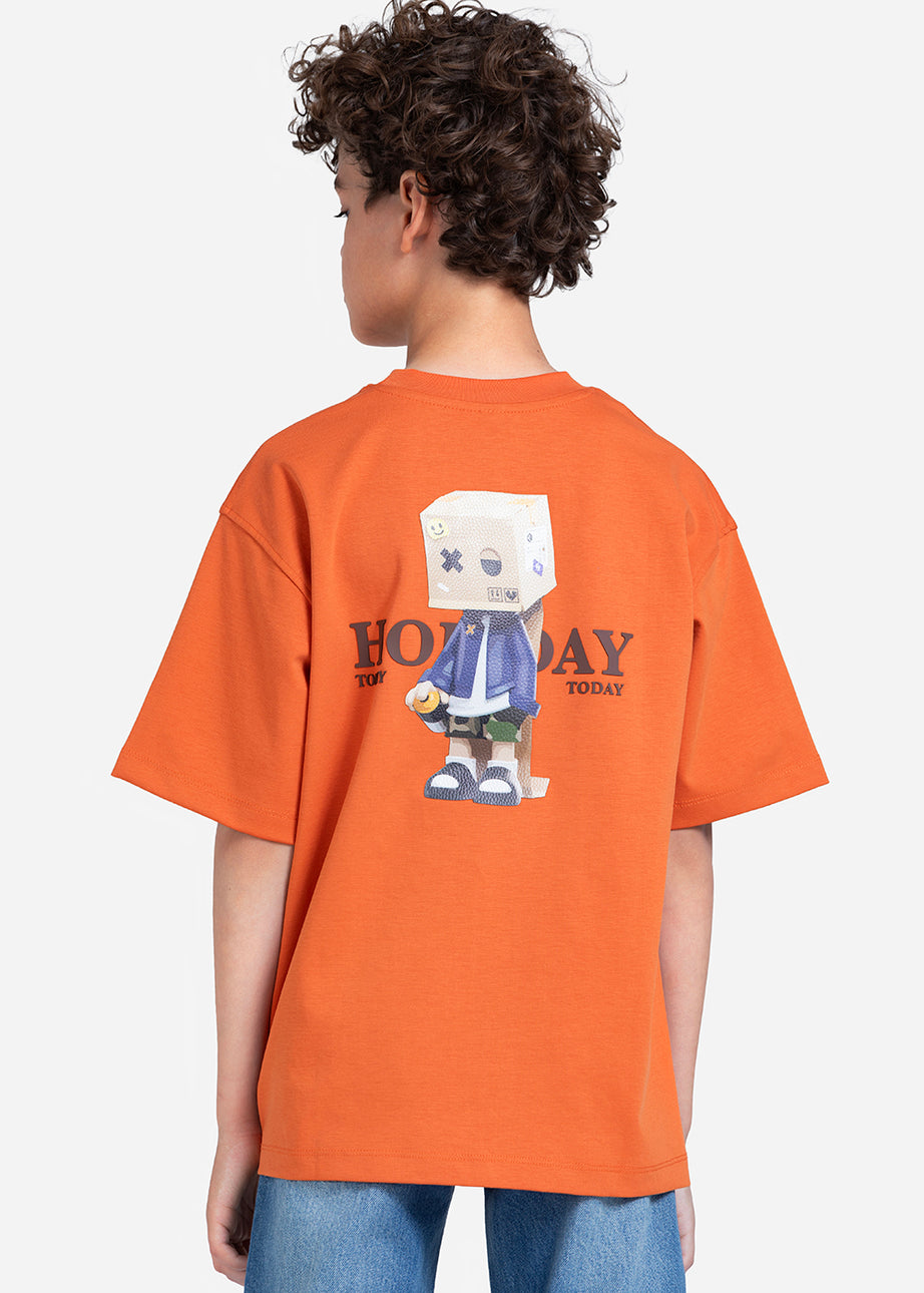T-shirt - Boys - Printed