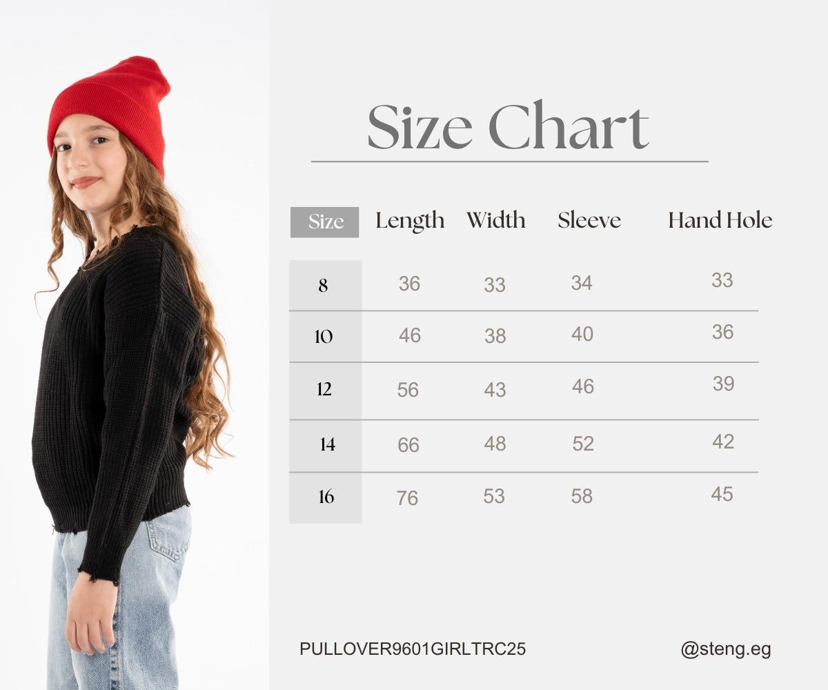 Pullover - Girls - Wool