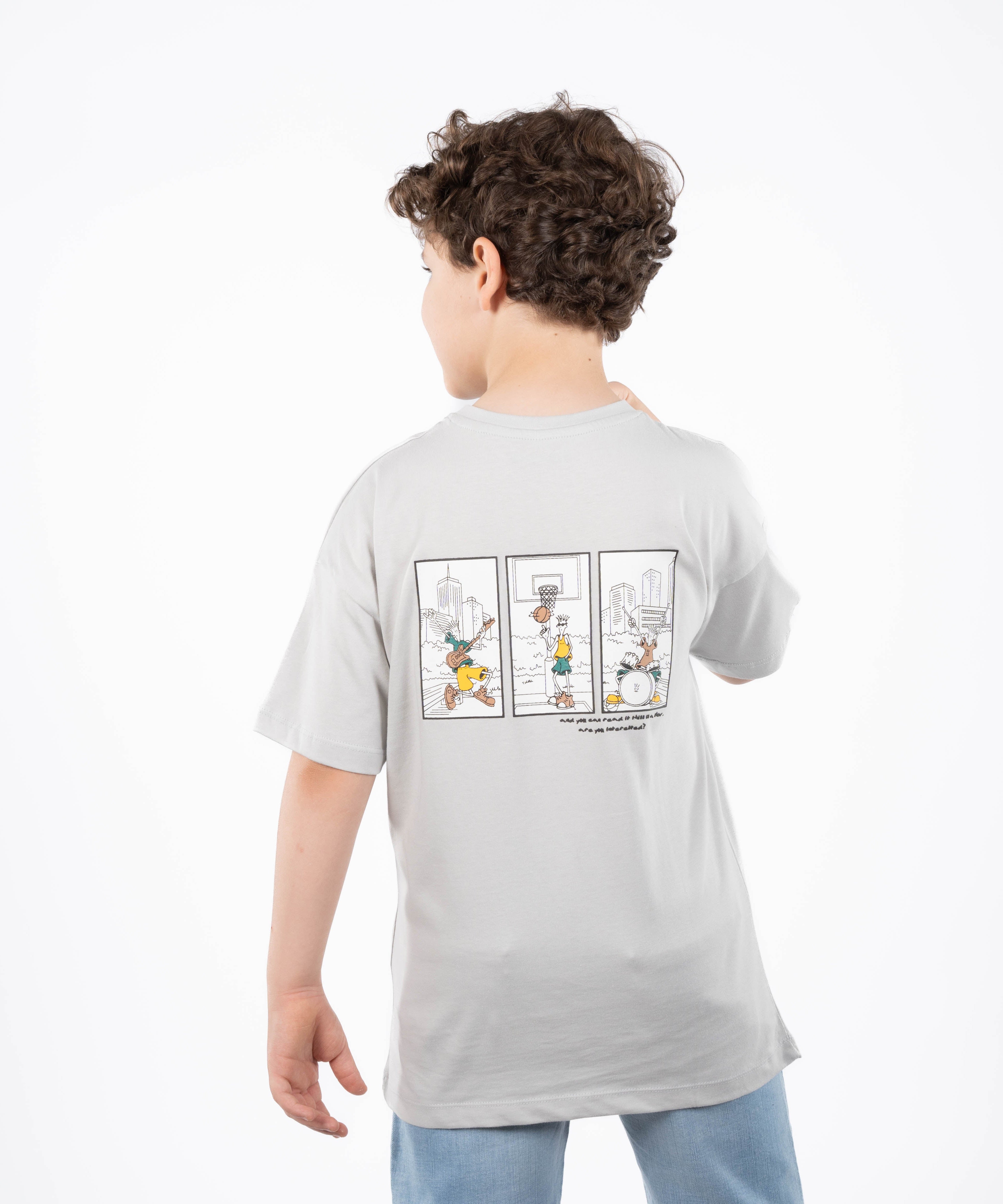 تي شيرت - ولادي - مطبوع