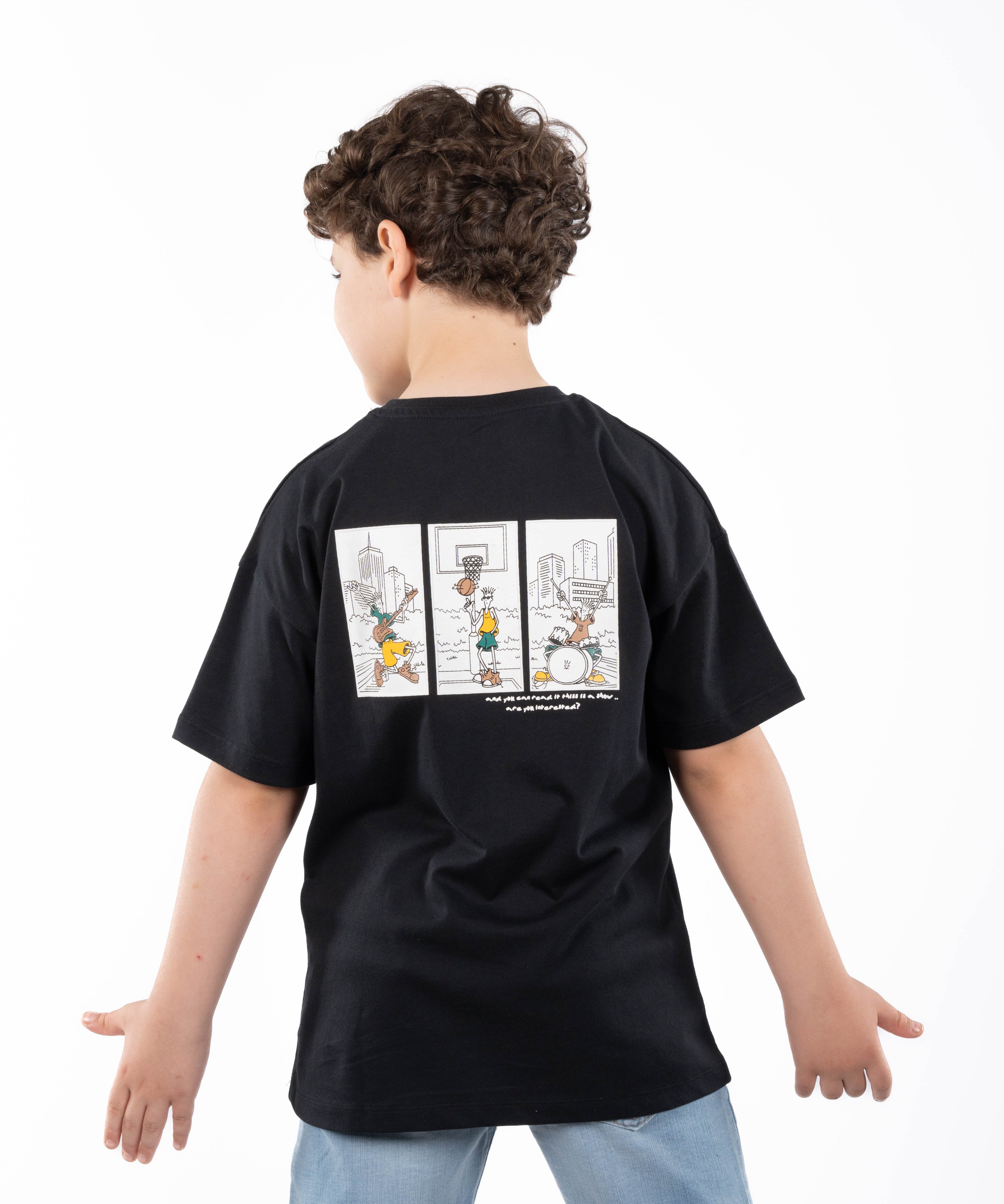 تي شيرت - ولادي - مطبوع