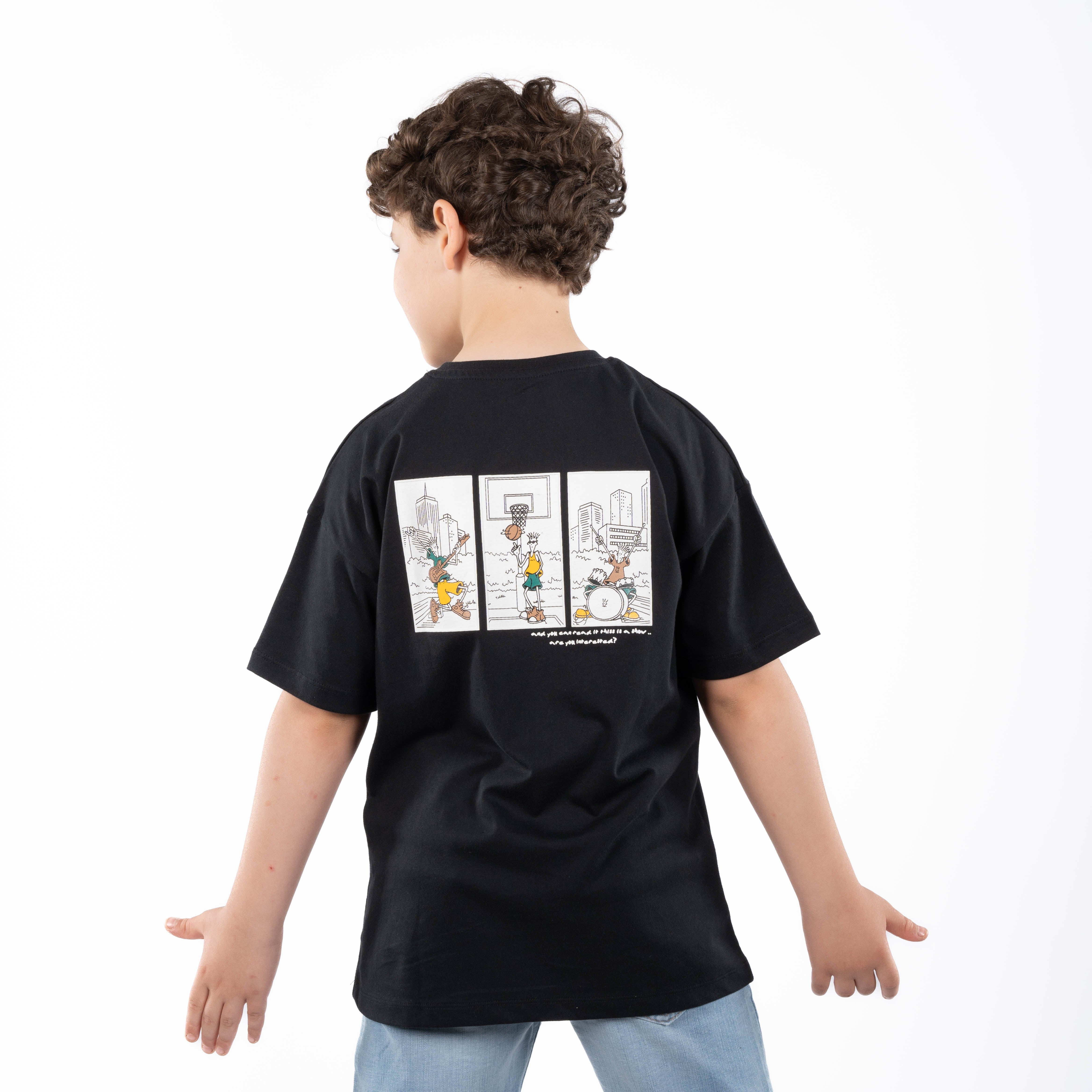 تي شيرت - ولادي - مطبوع