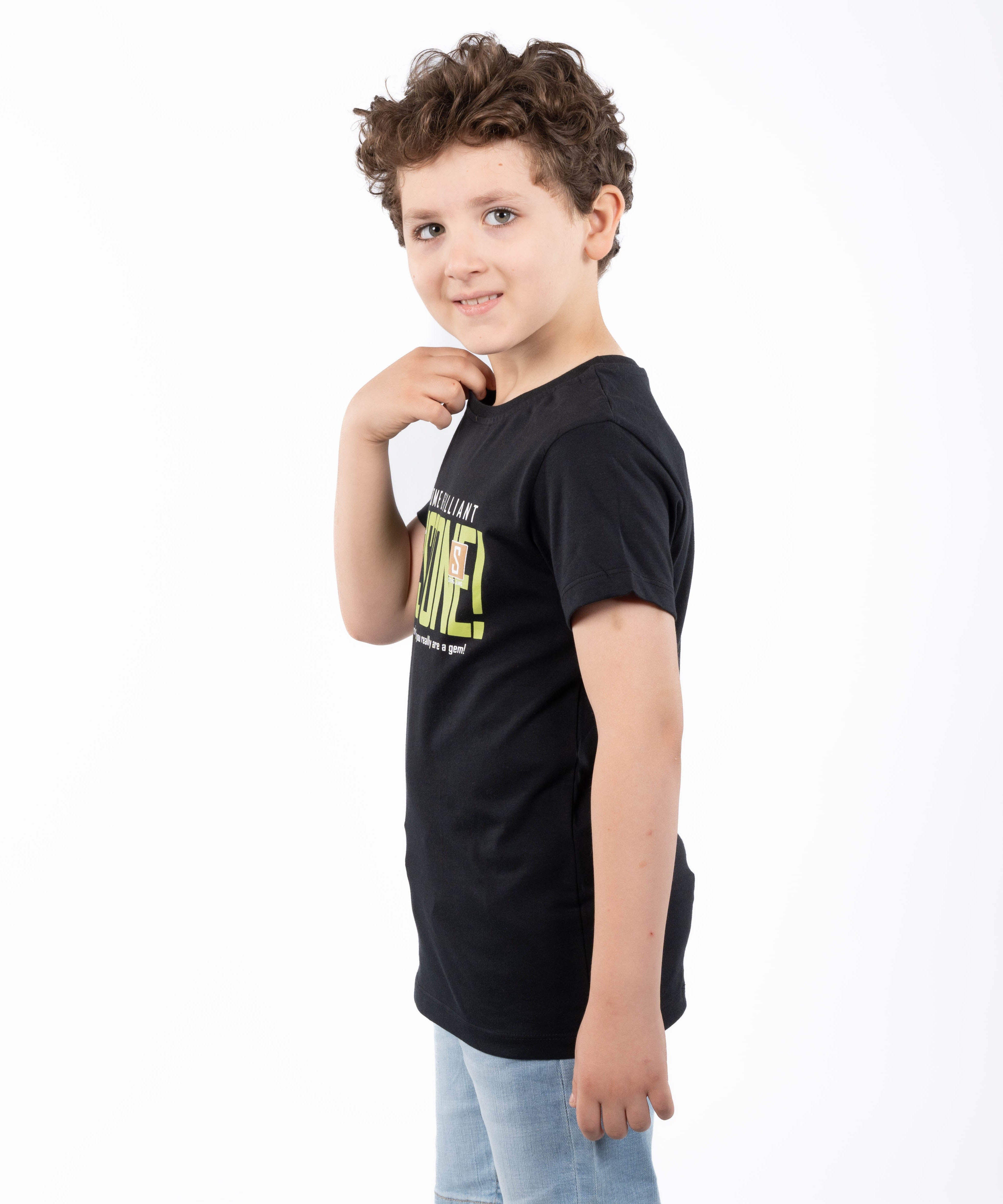 تي شيرت - ولادي - مطبوع