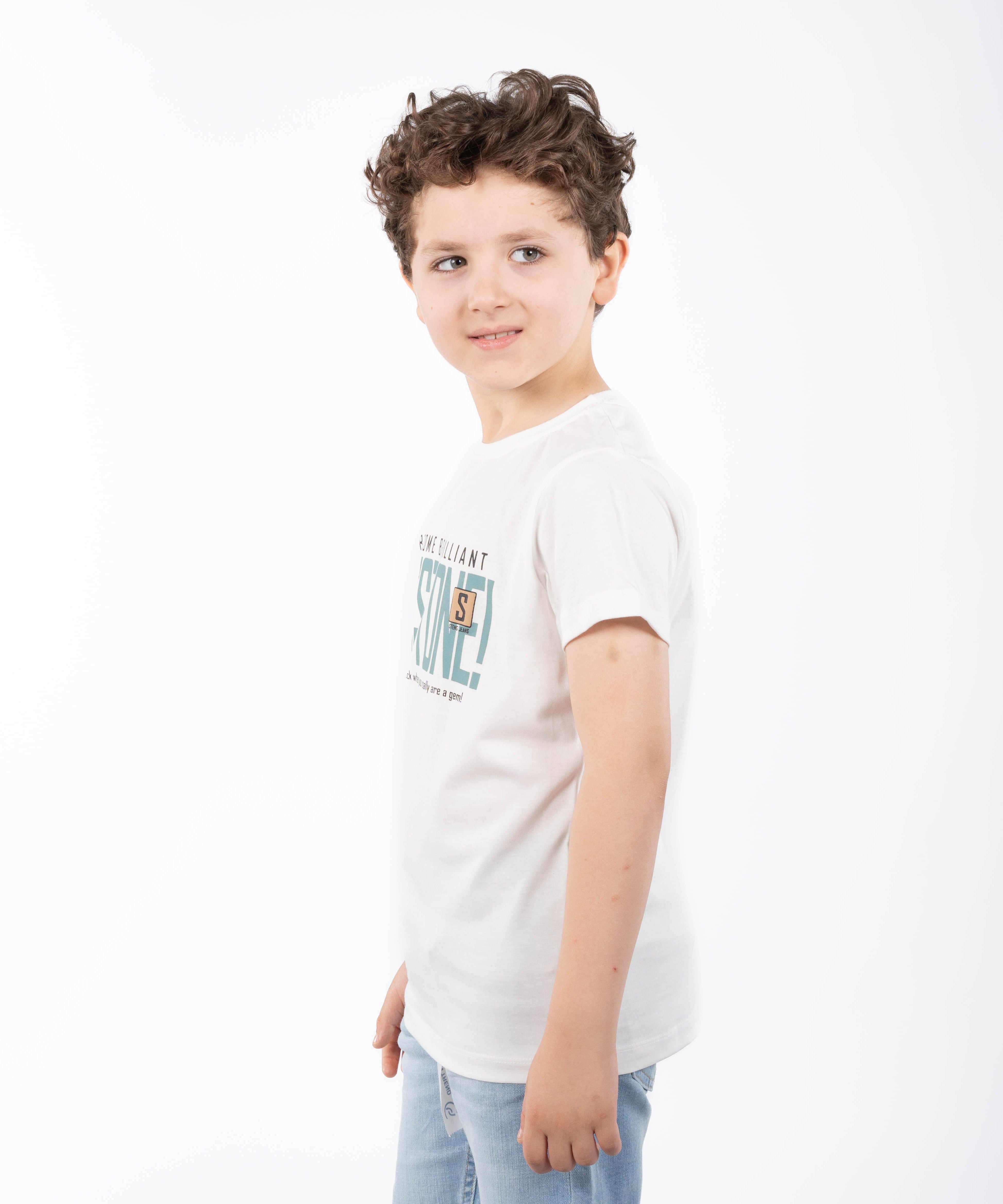 تي شيرت - ولادي - مطبوع