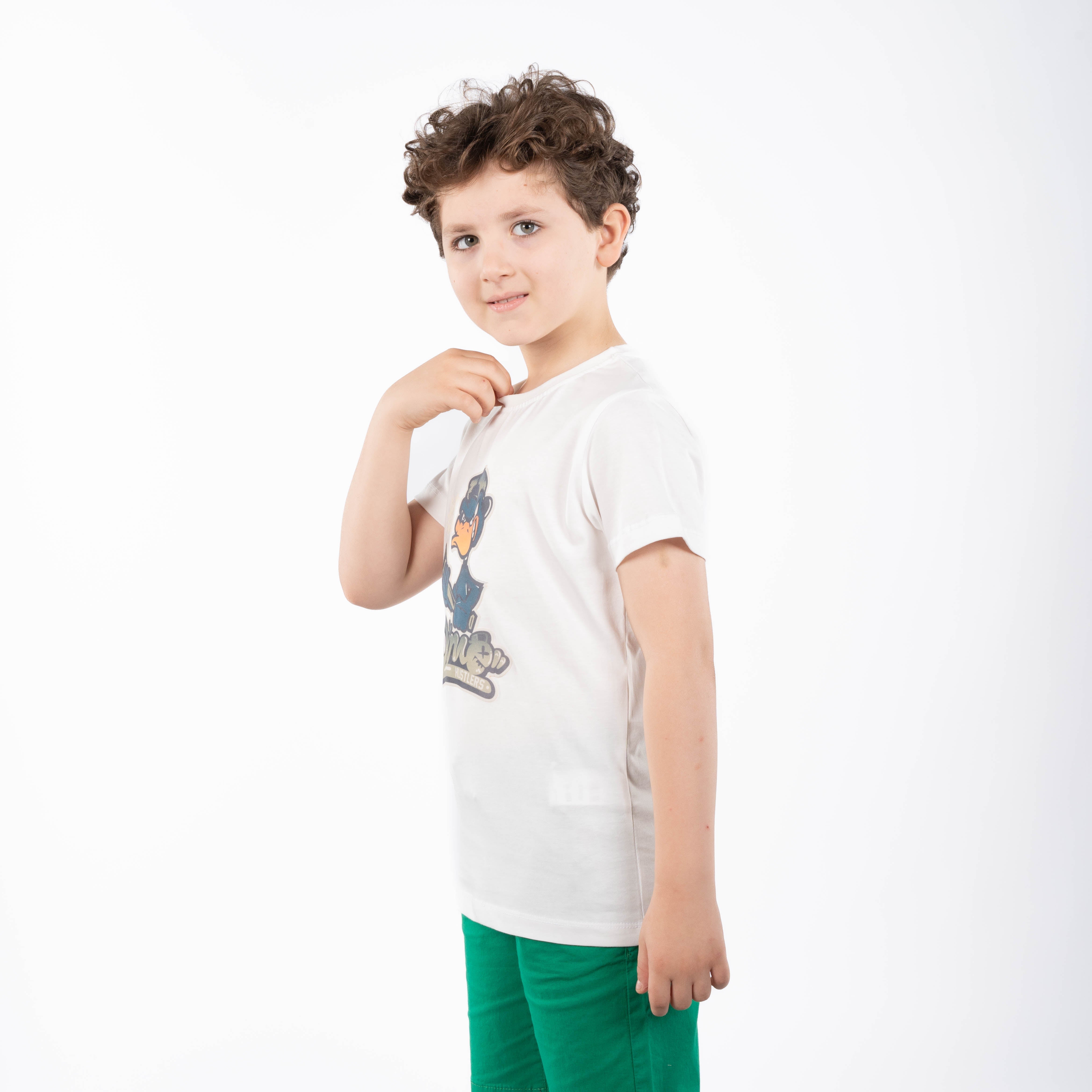 تي شيرت - ولادي - مطبوع