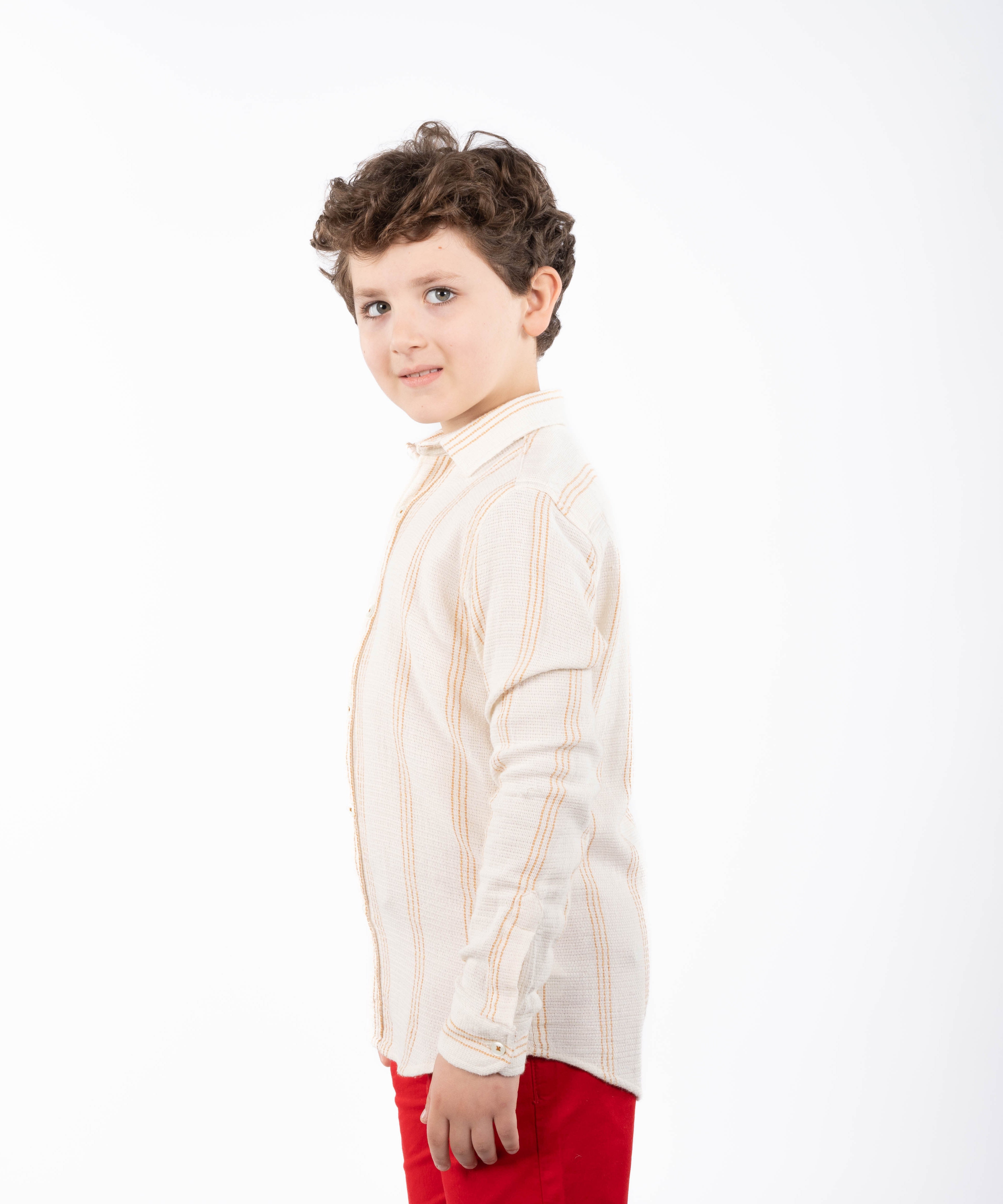 قميص - ولادي - كم طويل