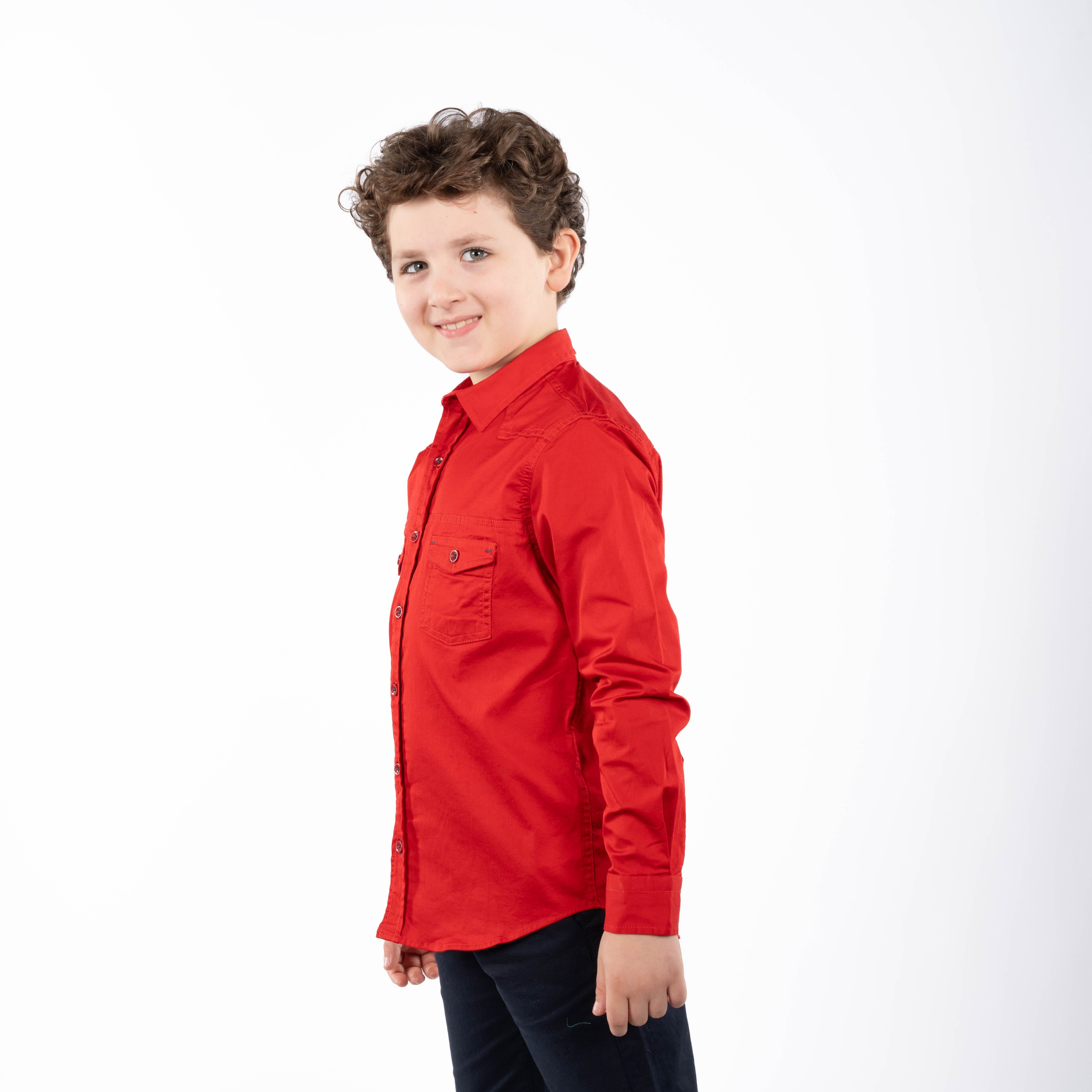 قميص - ولادي - كم طويل