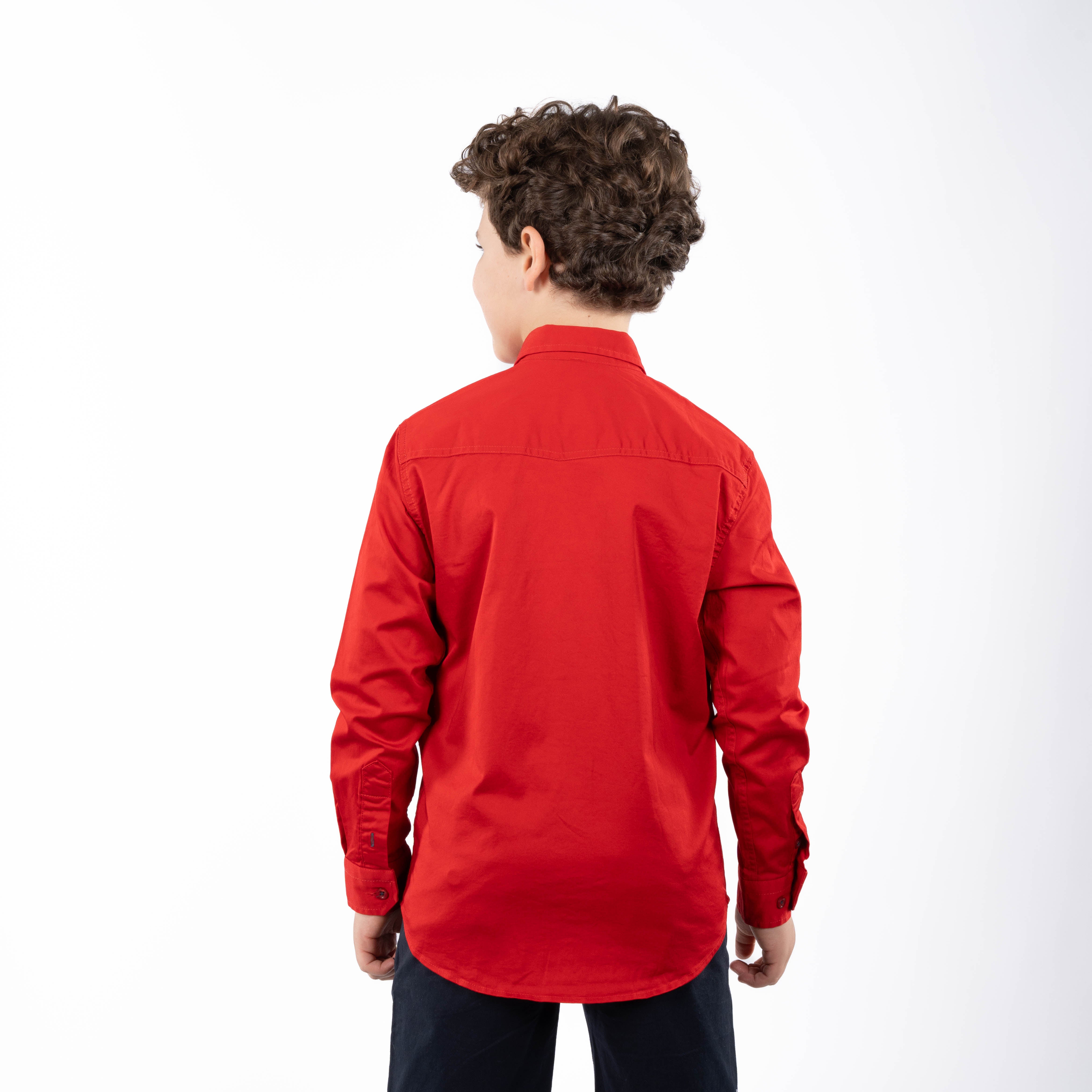 قميص - ولادي - كم طويل