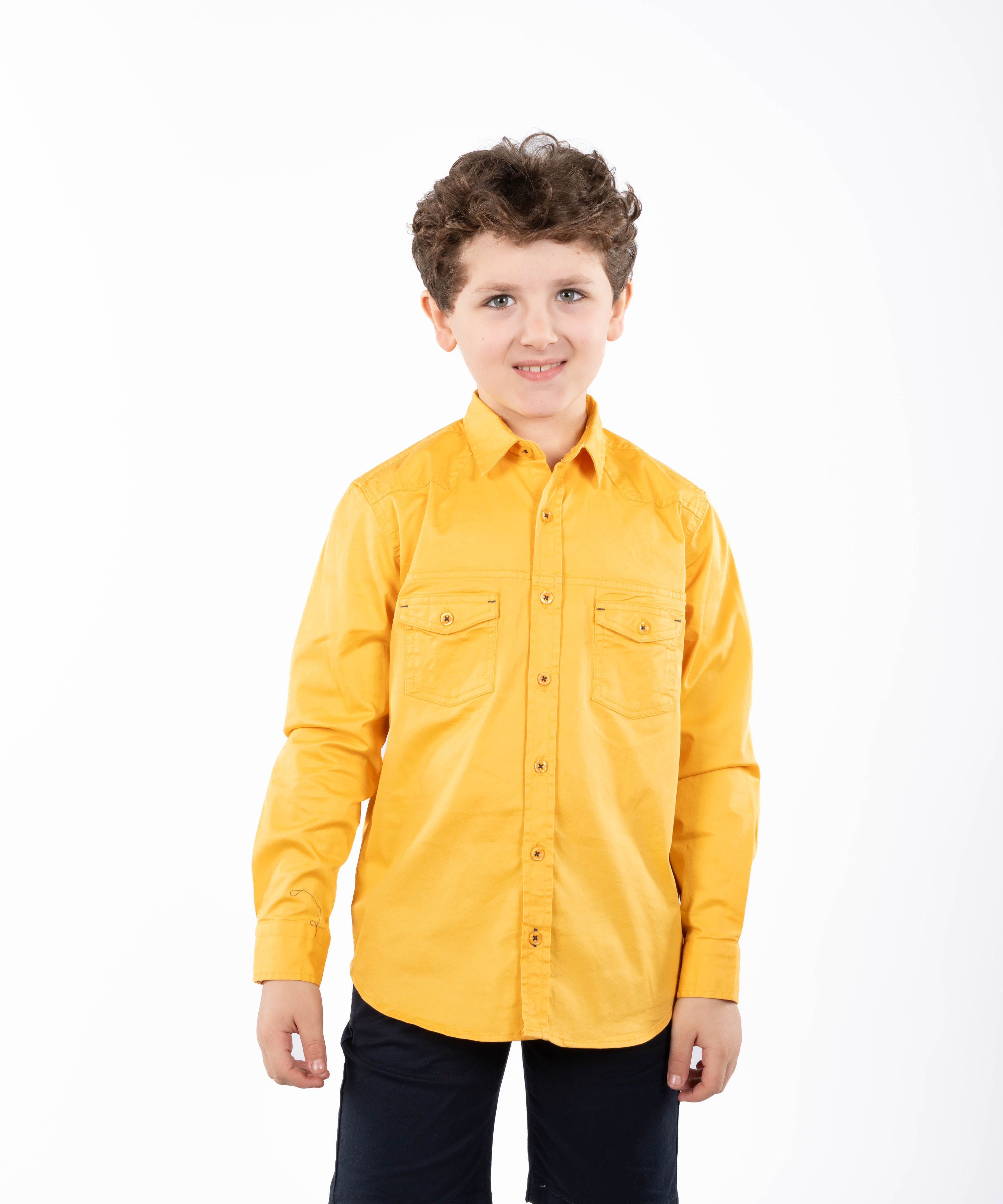 قميص - ولادي - كم طويل