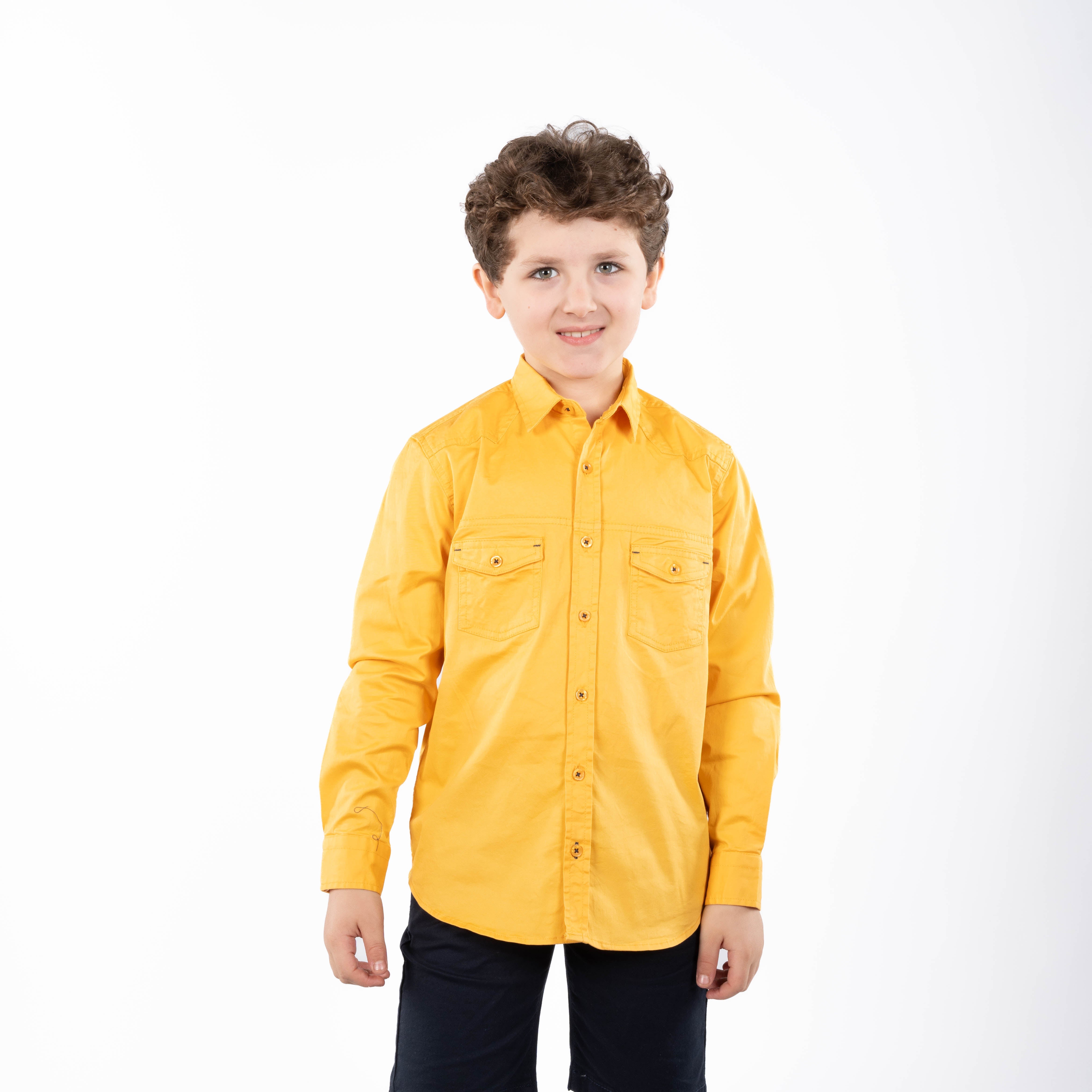 قميص - ولادي - كم طويل