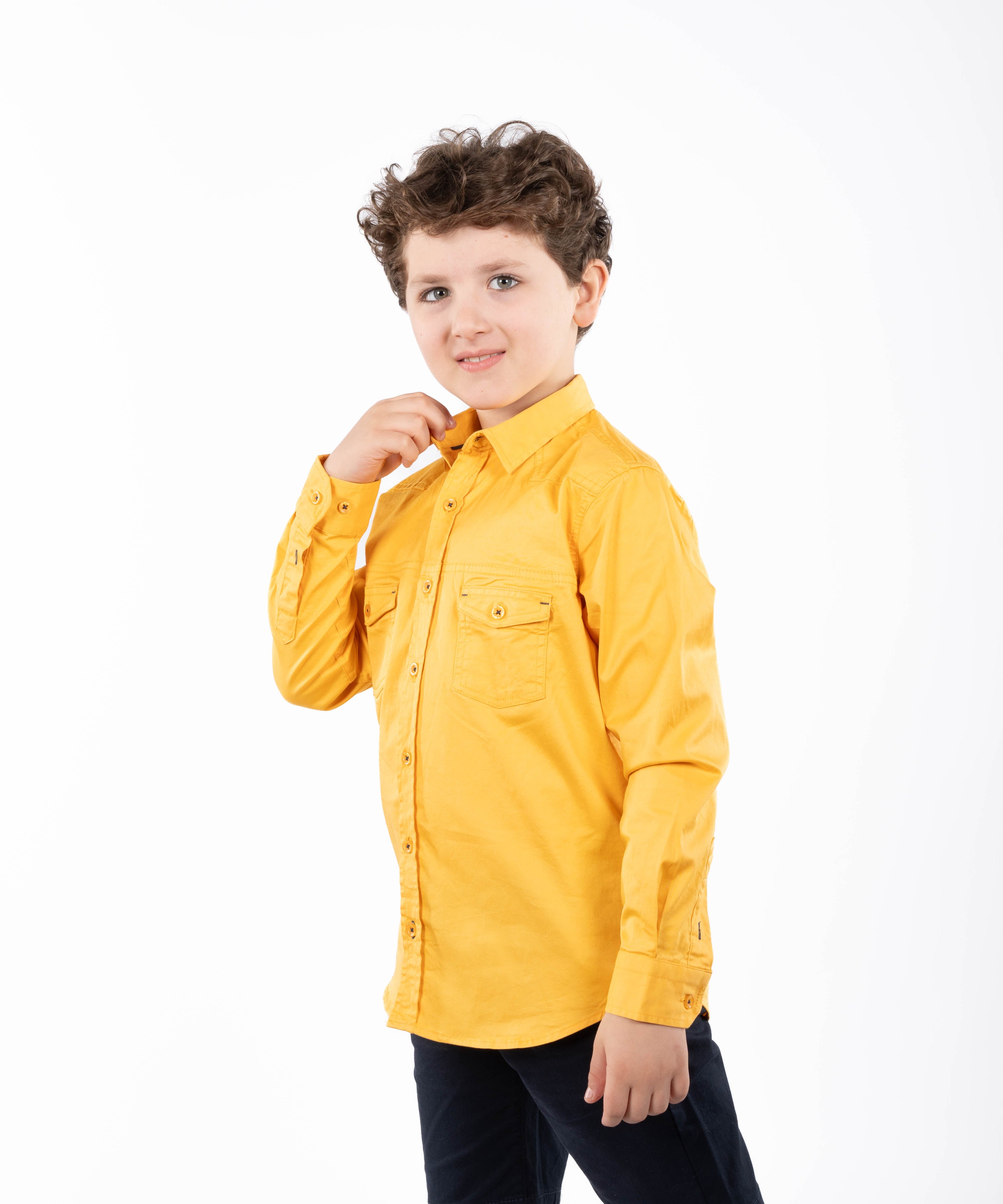 قميص - ولادي - كم طويل