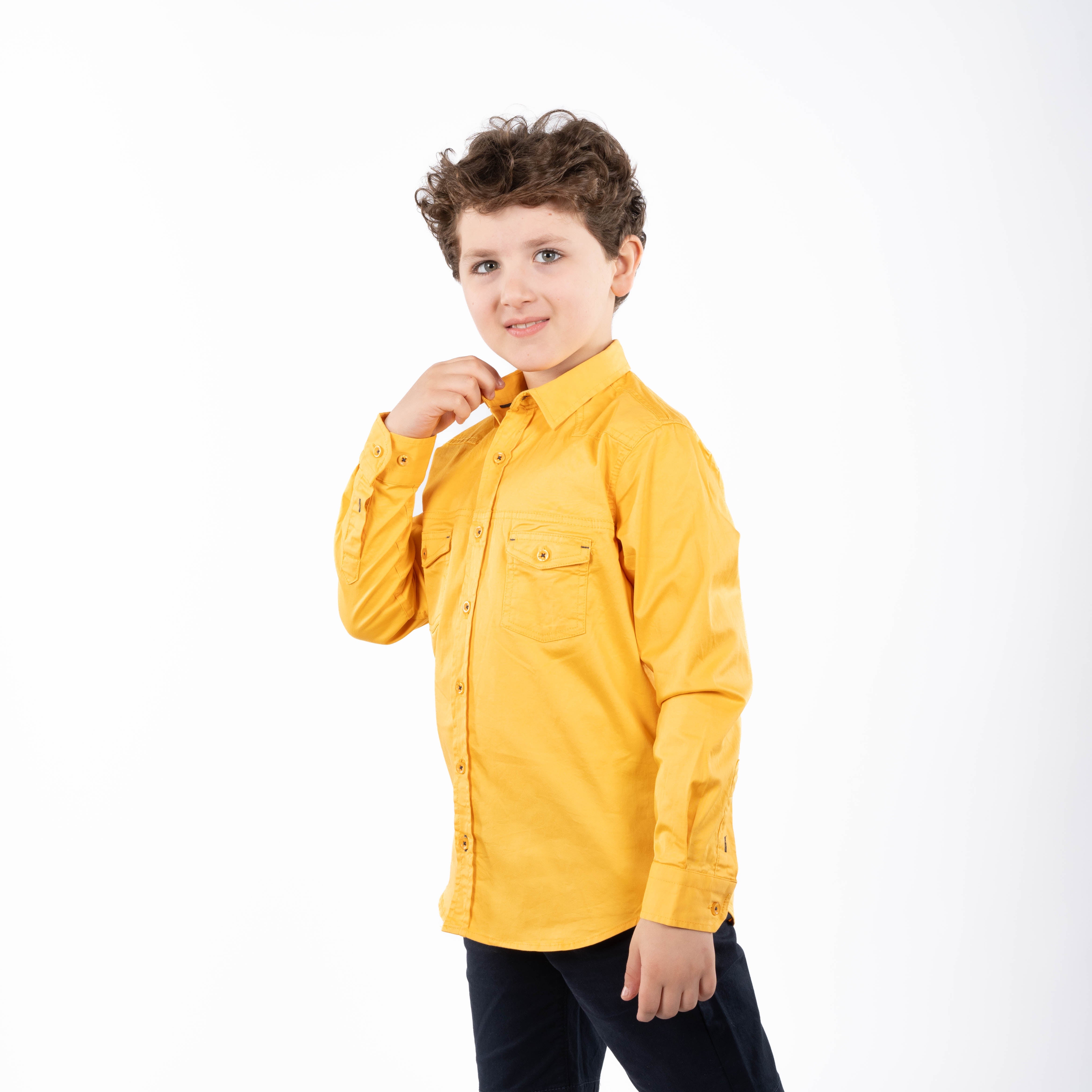 قميص - ولادي - كم طويل