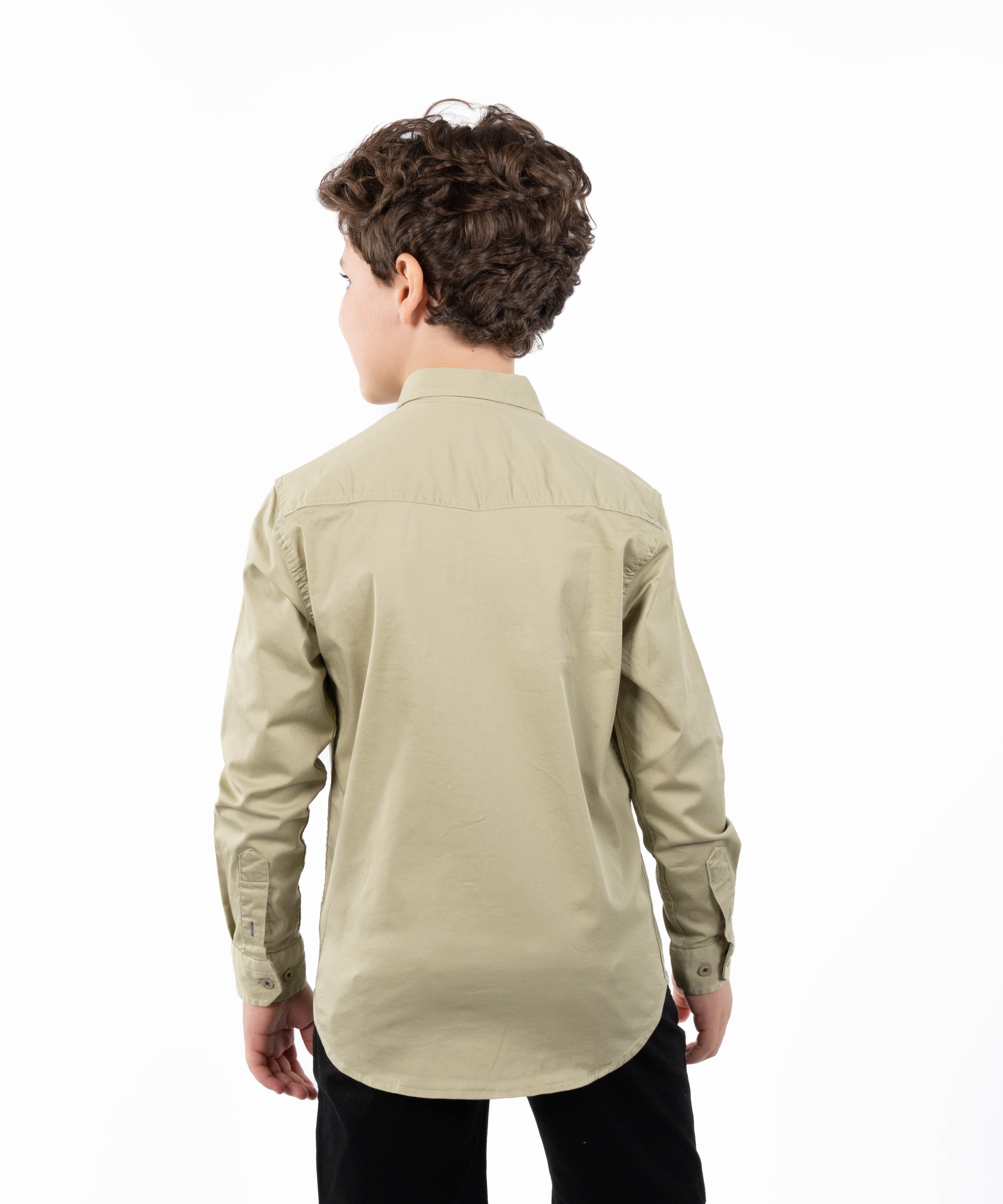 قميص - ولادي - كم طويل