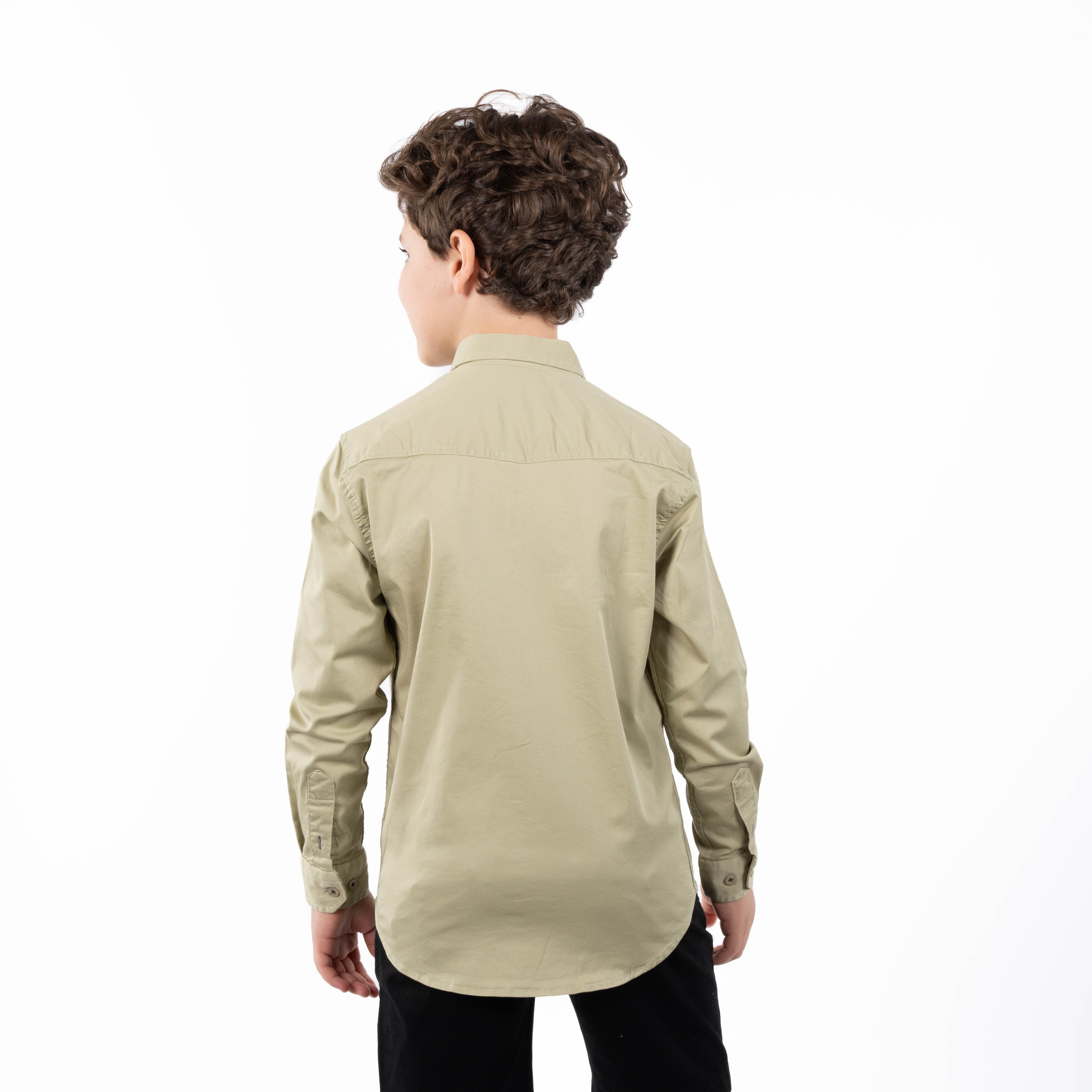 قميص - ولادي - كم طويل