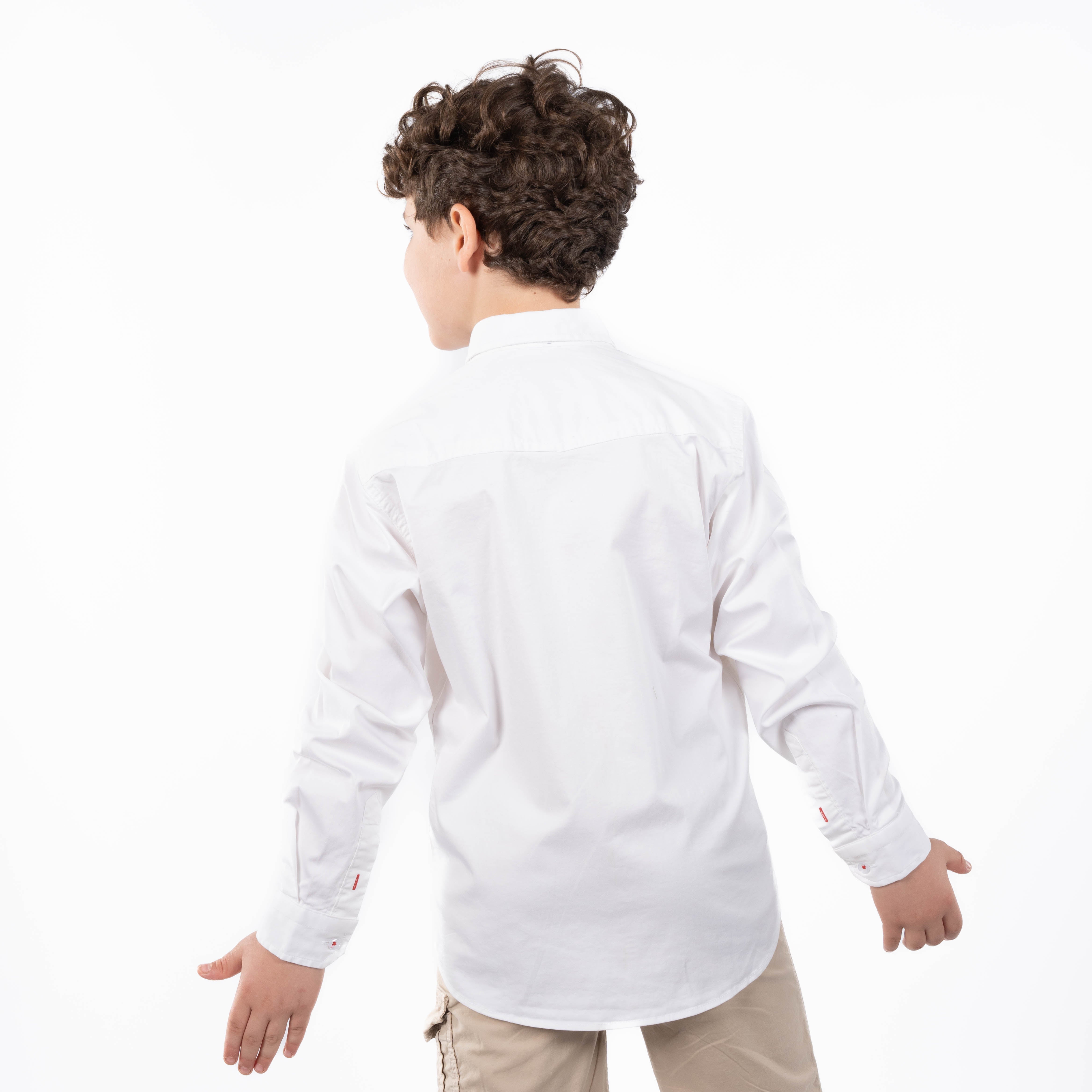 قميص - ولادي - كم طويل